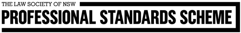 The Law Society of NSW Professional Standards Scheme logo